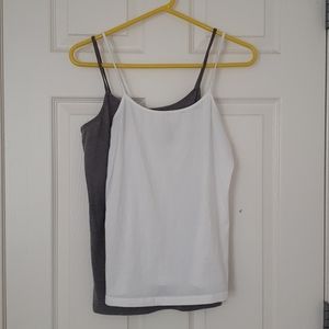 BUNDLE! White Cami and Gray Cami.